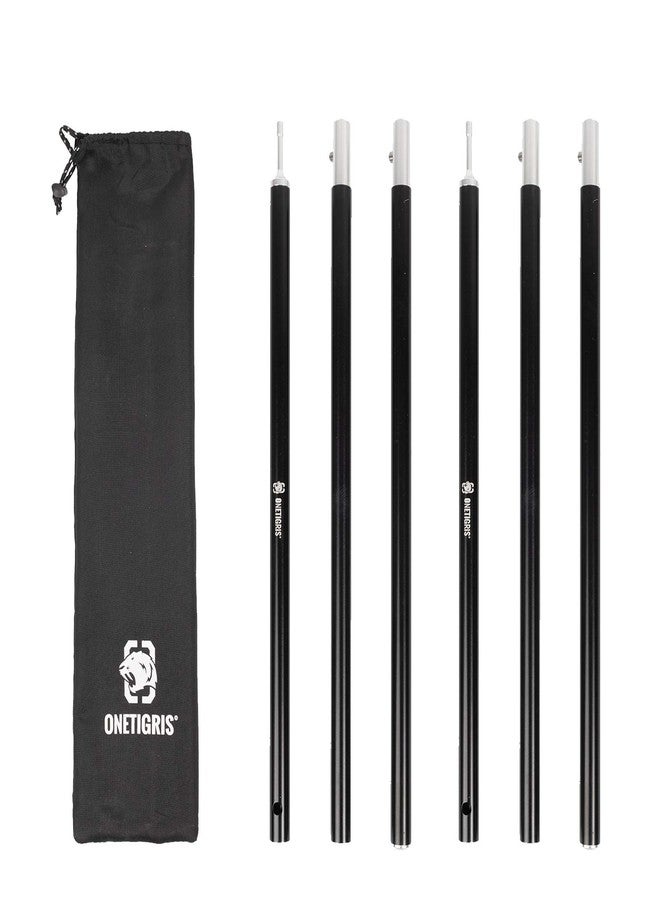 OneTigris Lightweight Tent Poles, 2pc/Set, 7075 Aluminum Alloy, Adjustable & Extendable - Image 1